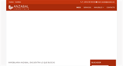 Desktop Screenshot of anzabal.com